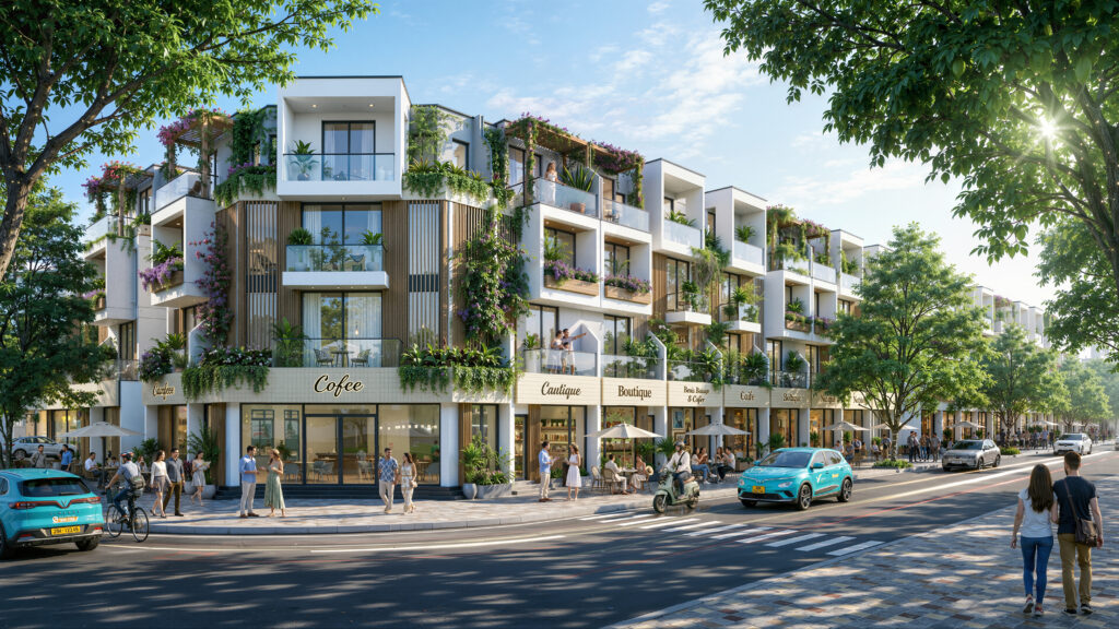 Nhà phố liền kề Vinhomes Sài Gòn Park