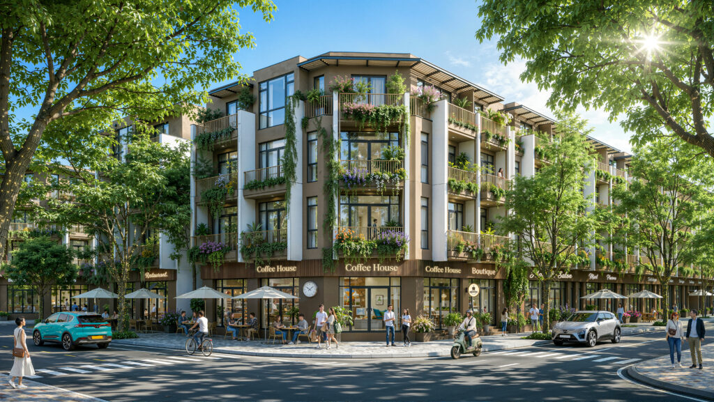 Nhà phố liền kề Vinhomes Sài Gòn Park