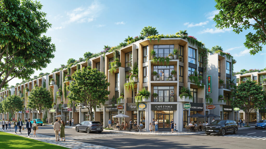 Nhà phố liền kề Vinhomes Sài Gòn Park