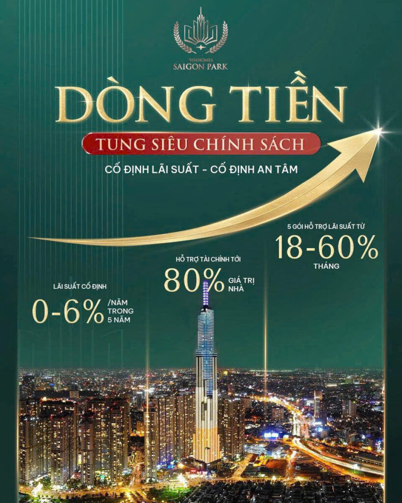 chính sách khu đô thị vinhomes saigon park