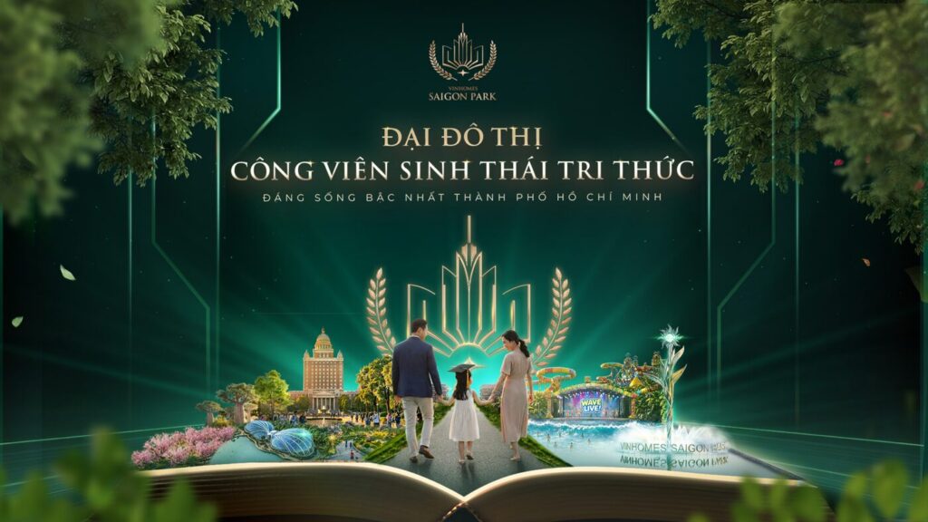 Vinhomes Saigon Park - đại đô thị công viên sinh thái tri thức Tây Bắc TP.HCM