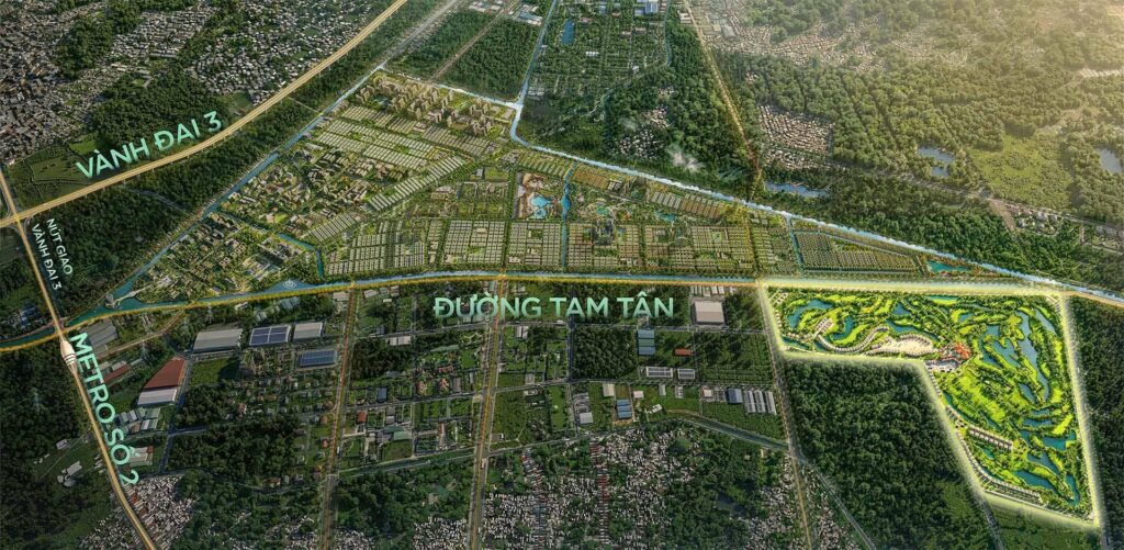 phân khu GOLF PARK - Vinhomes Sài Gòn Park